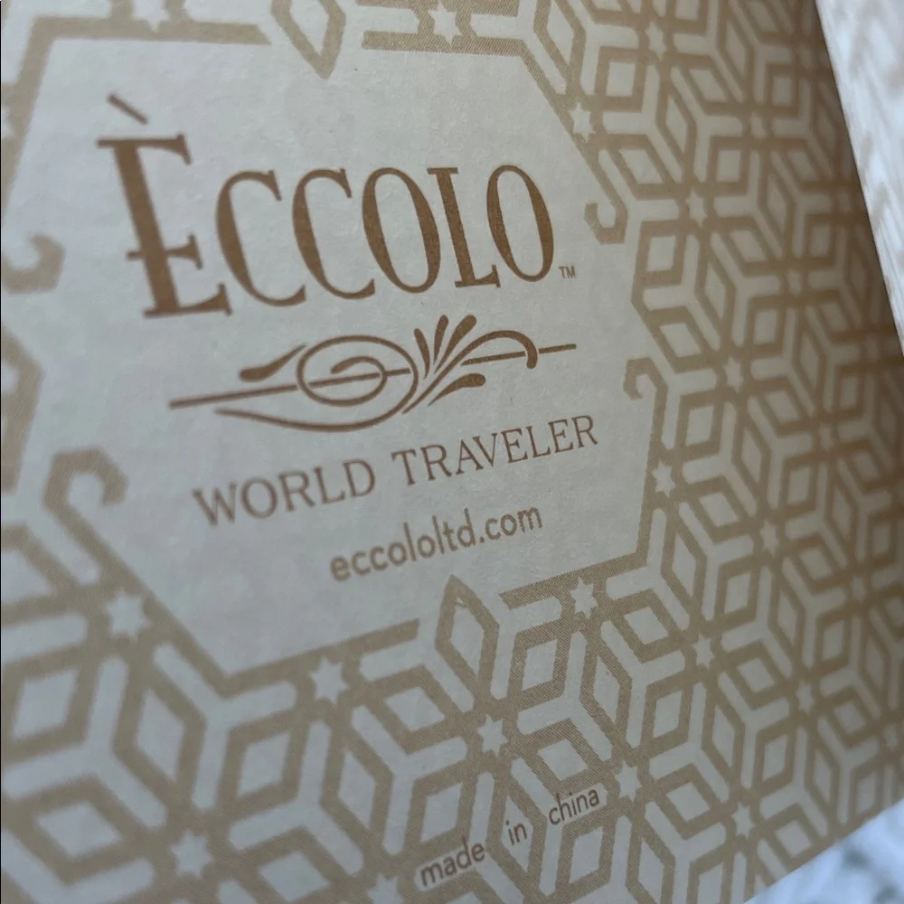 Eccolo World Traveler Purple Notes Notebook 5 X 7